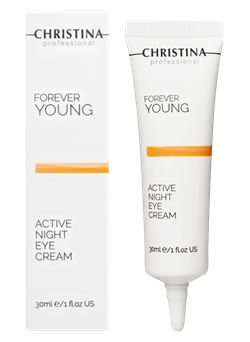 Forever Young Active Night Eye Cream - Активный ночной крем для кожи вокруг глаз, 30мл - фото 10020