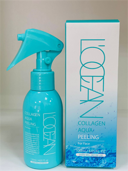 L'OCEAN Пилинг-спрей для лица КОЛЛАГЕН Collagen Aqua Peeling, 120 мл - фото 10496