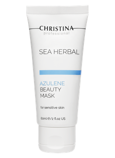 Маска красоты для чувствительной кожи "Азулен" / Sea Herbal Beauty Mask Azulene for sensitive skin, 60мл - фото 11019