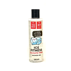 YOKO Гель для душа бессульфатный ОЗОН / Shower Gel Ice Fitness Sulfate-Free, 250 мл - фото 11027