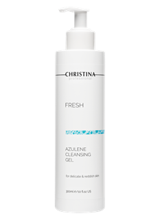 Fresh Azulene Cleansing Gel for delicate & reddish skin - Очищающий гель для чувствительной кожи, 300мл - фото 11272