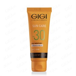 SC Крем солнцезащитный с защитой ДНК SPF 30 для жирной и комбинированной кожи / GIGI Sun Care Daily Moisture, 75мл - фото 11497