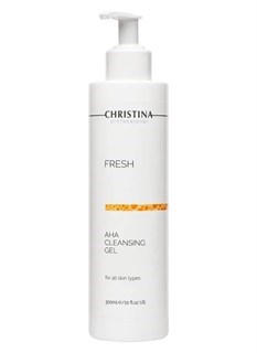 Fresh AHA Cleansing Gel for all skin types - Очищающий гель с фруктовыми кислотами для всех типов кожи, 300мл - фото 11693
