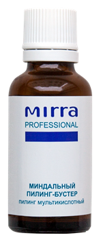 MIRRA Миндальный пилинг - бустер мультикислотный 46%, pH – 1.9 - фото 12424