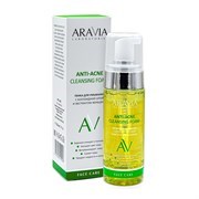 ARAVIA Lab.Пенка для умывания с коллоидной серой и женьшенем Anti-Acne Cleansing, 150 мл - фото 13339