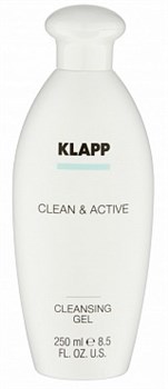 KLAPP Очищающий гель CLEAN&ACTIVE CLeansing Gel, 250мл - фото 14254