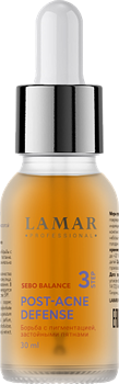 Lamar Professional Сыворотка для лица против несовершенств кожи с ниацинамидом и койевой кислотой POST-ACNE DEFENSE, 30мл - фото 15137