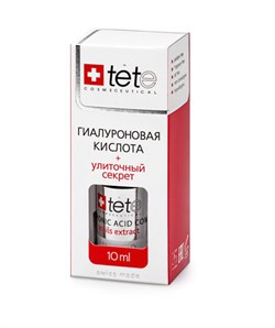 TETE Гиалуроновая кислота + Улиточный секрет / TETe MINI Hyaluronic Acid + Snail Extract, 10 мл - фото 15202