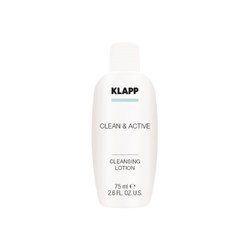 KLAPP Очищающее молочко / CLEAN&ACTIVE Cleansing Lotion, 75мл - фото 7944