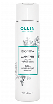 OLLIN Шампунь для волос «Экстра увлажнение» BioNika, 250 мл - фото 9882