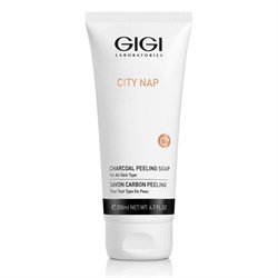 CN Карбоновое мыло-скраб / GIGI City NAP Charcoal Peeling Soap, 200мл - фото 9916