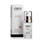 EsC Увлажняющая сыворотка для сияния кожи с эффектом осветления / GIGI Ester C Total Serum, 30мл