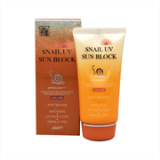 JIGOTT Солнцезащитный крем с улиточным муцином SPF50 Snail Uv Sun Block Cream, 94г