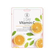 MED B Маска для лица тканевая ВИТАМИН С 1-Day Vitamin C Mask Pack, 1шт.