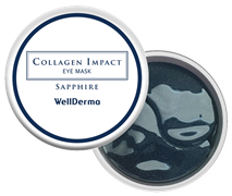 WELLDERMA Гидрогелевые патчи (маски) для глаз КОЛЛАГЕН Collagen Impact Eye Mask Sapphire, 60 шт