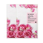 MIZON Тканевая маска для лица с экстрактом лепестков розы, 1шт