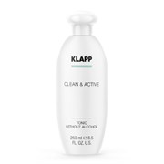 KLAPP Тоник без спирта CLEAN&ACTIVE Tonic without Alcohol, 250мл