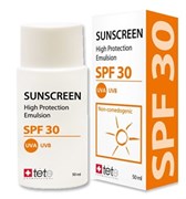 TETE Солнцезащитная эмульсия SUNSCREEN (SPF30), 50 мл