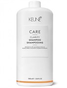 KEUNE Шампунь очищающий для волос / CARE CLARIFY SHAMPOO, 1000 мл