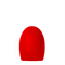 Lic Коврик-яйцо силиконовый для чистки кистей / Brush сleansing pad (Red) - фото 13040