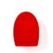 Lic Коврик-яйцо силиконовый для чистки кистей / Brush сleansing pad (Red) Lic61000